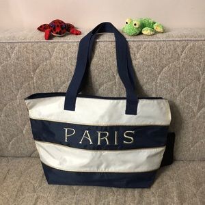 BEAUTIFUL PARIS BAG WITH ZIPPER